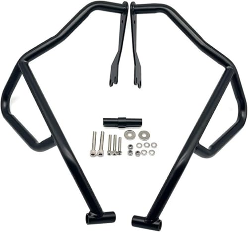 Protection moteur CB500X contre les chutes : crash bar supérieur noir 2019-2022