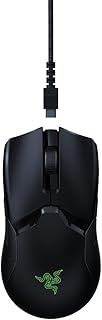 Viper Ultimate with Charging Dock - Ambidextrous Esports Gaming Mouse Powered by HyperSpeed Wireless Technology (Focus+ 20K Optical Sensor, 74g Lightweight, RGB Chroma) Black