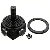 BildeeMait 2-Joystick Potentiometer für JH-D202X-R2 5K Ohm Schwarz 49.6 x 65.5mm 2D Monitor Tastatur Controller