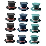 Cabilock 2 Juegos 2 Juegos De Sombrero De Silicona Para Sellar Botellas Sellos De Botella Tapón De Botella Sellado Tapón Decorativo Para Botella Tapa De Botella Tapón De 6 piezas * 2