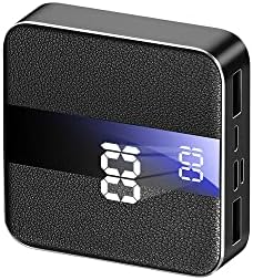 Bscame Power Bank 20000M The Smallest and Lightest 10000mAh External Battery Ultra-Compact High-Speed Charging Technology USB-C Portable Charger for iPhone, Samsung Galaxy and More (Black)