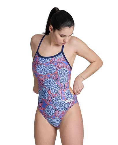 Maillot de bain 1 pièce fille Arena Bouquet Challenge Back natation