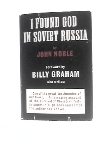 I Found God in Soviet Russia B0000CKTB1 Book Cover