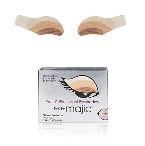 EYE MAJIC INSTANT EYESHADOW – INSTANT BEAUTY PROFFESIONAL MAKEUP IN 10 SECOND (5 Pair Pack, Matte 104 - Urban Crème)