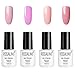 Produktbild ROSALIND UV LED Gel Nagellack Set Nackt Pink Nail Gel Polish Kit 4 pcs * 7ml