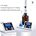 Digital Bottle Top Dispenser, Electronic Lab Liquid Bottletop Titrator with LCD Diaplay, 0.01-99ml Continuous Pipetting, Electronic Lab Reagent Reagent Dispensing Machine for Industrial