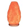 Natural himalayan pink salt lamp crystal salt lamp night light with real wood base elt certified dimmer switchperfect holiday gift 7 11 lbs  urban country home decor