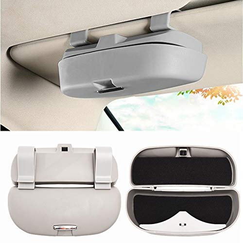 HOLDCY Sunglasses Clip Holder for Car Sun Visor - Eye Glasses Storage Box