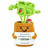 quadrifoglio disegno PORTAFORTUNA MOTIVAZIONALE ED EMOTIVO: Perfetto come emotional support plant o pupazzo motivazionale. Ideale per augurare buona fortuna, regalare un sorriso e trasmettere energia positiva ogni giorno.