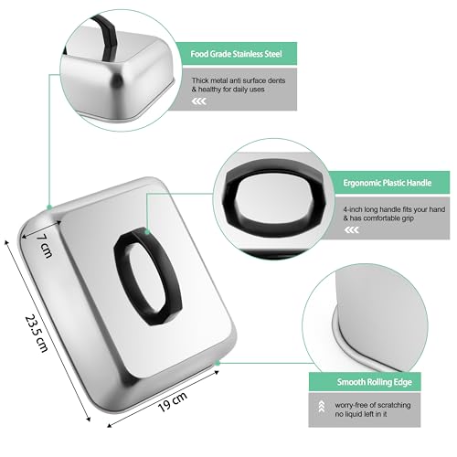 Kit para Parrilla HaSteeL con Dome y Prensa de Hierro Fundido miniatura 2