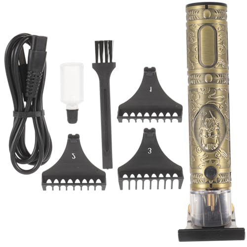 Tondeuse à cheveux électrique compacte Healvian Bouddha pour des contours nets en voyage