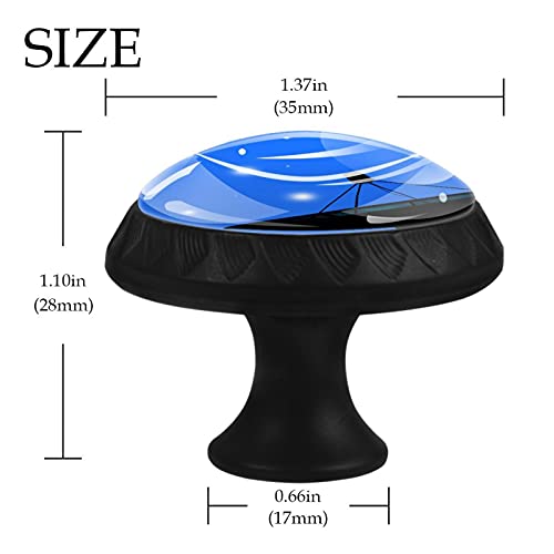 Boutons de tiroir ronds 35mm lot de 12 pour commode enfant - 5