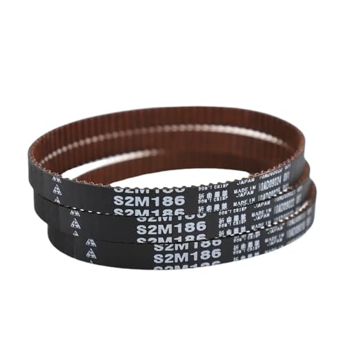Courroie S2M136 15mm en caoutchouc pour moteur G et poulie de tapis roulant synchrone - 4
