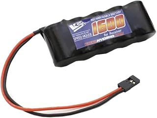 京商(Kyosyo) SPEED HOUSE Ni-MH (ニッケル水素) バッテリー 6V-1600mAh RX用 (受信機用) /ストレート型 71352