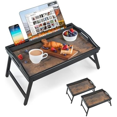 JMLHMXC Bed Tray Table 2 Pack Cover