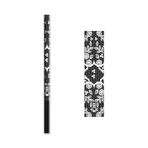 Bohning 5.5" Abstract Arrow Wraps, X-Large, White Lace