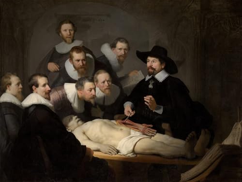 La leçon d'anatomie Rembrandt : trouvez l'affiche vintage idéale pour habiller un mur vide
