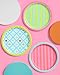 xo, Fetti Pool Party Paper Plates, 3 Designs | 24 pcs 9