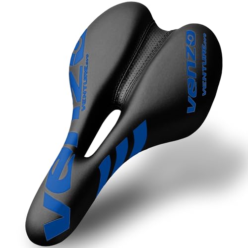 Venzo XC Comfort Saddle Blue