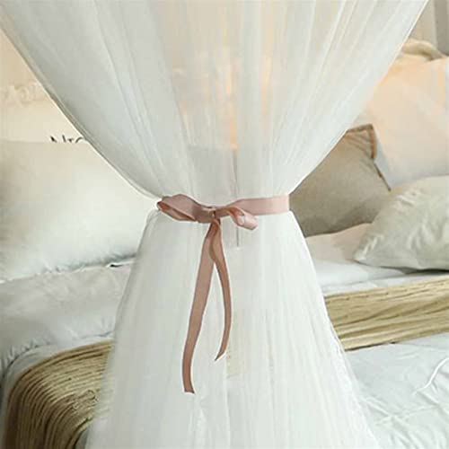 Mosquitera de verano con dosel protector para cama grande de matrimonio 7
