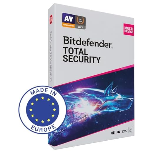 Bitdefender Total Security 2022 - 5 Geräte | 2 Jahre Abonnement | PC/Mac | Aktivierungscode per Post