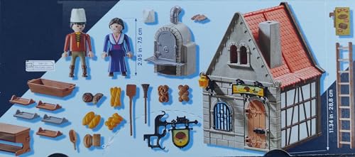 Playmobil History 70954 Boulangerie Du Moyen Age - vue 4