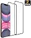 Produktbild WHJC 3D Schutzglas 9H Fullscreen [2 Stück] kompatibel mit iPhone XS Max [Panzerglas-Folie] Premium Glas-Schutz, Schablone-Installationshilfe, Hartglas, Hüllenfreundlich, volle Abdeckung, Transparent
