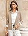 GRACE KARIN Women Khaki Sweater Blazer Knit Suit Jackets Blazers for Women Business Casual Spring Fashion Outfits XXL