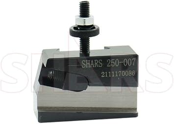 Shars OXA Wedge Type CNC Lathe Quick Change Tool Post 6 PCS Set For 6 - 9 Lathe Swing, Cutoff Tool 4° 202-9460 S