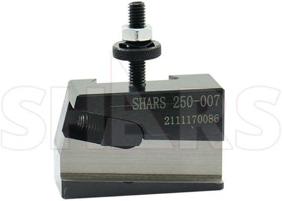 Shars OXA Wedge Type CNC Lathe Quick Change Tool Post 6 PCS Set For 6 - 9 Lathe Swing, Cutoff Tool 4° 202-9460 S