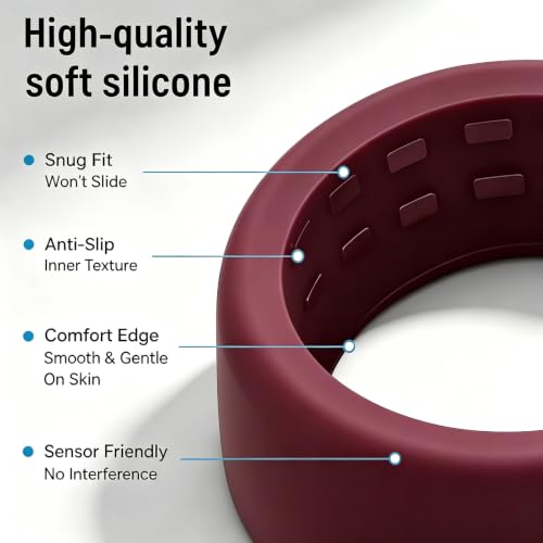 Marchred Oura Ring 5 Cover Silicone Ring Protector, 6 Pack by Marchred - Used condition - Image 6