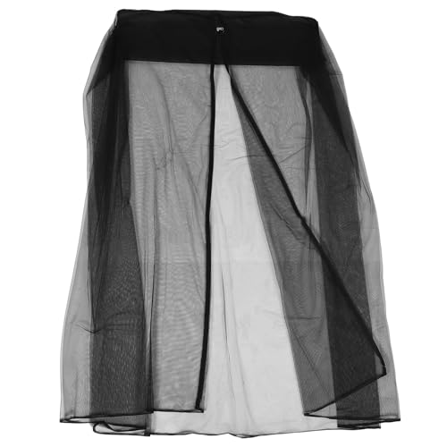 IWOWHERO Mosquitera Negra para Columpio de Exterior 82X89X160 CM Transpirable y Ligera Cremallera Mosquitera Portátil para Camping Jardín y Pesca Protección contra Insectos para Patio