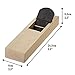 KAKURI Japanese Hand Plane 50mm for Woodworking [Replaceable Blade System], KANNA Block Plane Tool for Wood Chamfering and Smoothing, Made in JAPAN