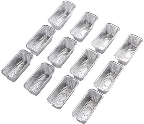 12 Grease Cup Liners For Drip Pan Catcher Compatible With Blackstone Griddles Accessories All Rear Grease Discharge For 36 In, 28 In, 22 In & 17 Inches Made Of Heavy Duty Aluminum Foil Trays (12 Pack) #TOP6