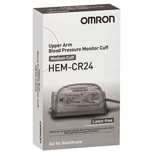Image of Omron upper arm blood pressure monitor medium cuff HEM-CR24
