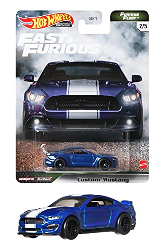Hot Wheels GRK56 Furious Fleet Custom Mustang 2/5
