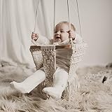 Macrame Swing Chairs-Handmade Swing-Baby Swing Chair-Toddler Swing-Indoor Swing-Hammock Chair-Baby H