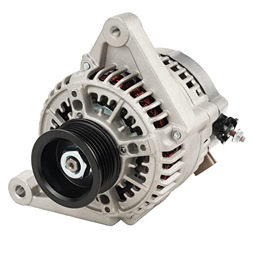 AUTOSITY Alternator Replacement for Toyota 2003-2008 Corolla, Matrix Base/XR, for Pontiac Vibe 2000-2005 Celica GT, MR2 Spyder 80 Amp, Alternator Replace 13878N