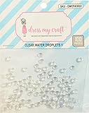Dress My Craft Water Droplet Embellishments 100/Pkg-#1, 4mm