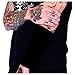 Tat2X Ink Armor Premium Forearm 9" Tattoo Cover Up Sleeve - No Slip Gripper - U.S. Made - Black - ML