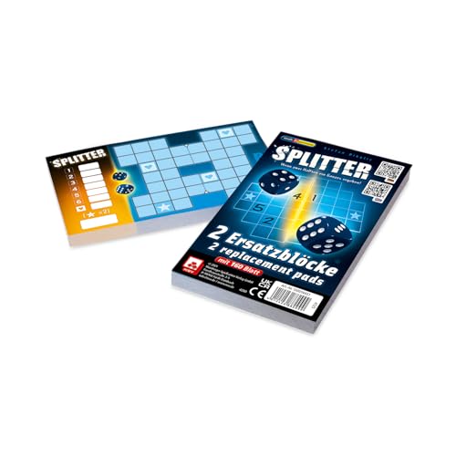 NSV - 4125 - Splitter - Replacement Blocks - Dice Game, Colourful, Small - Image 2