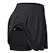 Harpliy Gonne da tennis da donna Run yoga Pantaloncini interni Elastico Sport Tasche da golf casual da donna con pantaloncini Sportivi tascabili fitness da corsa gonna da yoga gonna corta a pieghe
