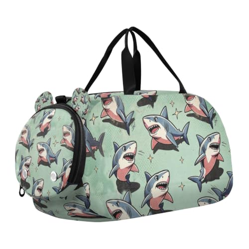 Bolsa de gimnasio multifuncional con zapatillero aislado para deporte y viaje