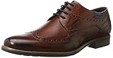 Ferse: 3cm bugatti Herren 311163052500 Derbys, Braun, 43 EU