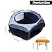 Brooder Box for Chick Starter Kit, Baby Chicken Brooder Pen/Playpen/Tent Pop-Up, Perch Up to 17 Chicks, Kit with Adjustable Heating Plate, Storage Bag, Top Cover, Fixed Pegs, Waterproof Mat, Blue