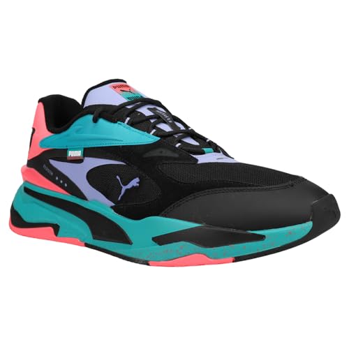 PUMA Mens Rs-Fast Lace Up Sneakers Shoes Casual - Black, Blue, Pink, Purple - Size 10 M2