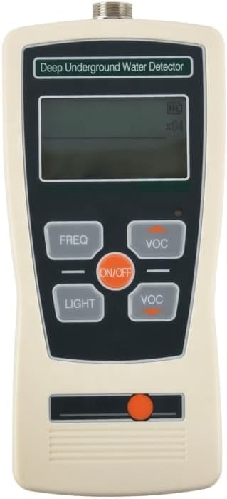 Economical Water Leak Detector, 1 Meter Depth Underground Pipe Leak Finder, LCD Spectral Analysis, Rugged Portable Leak Survey Meter