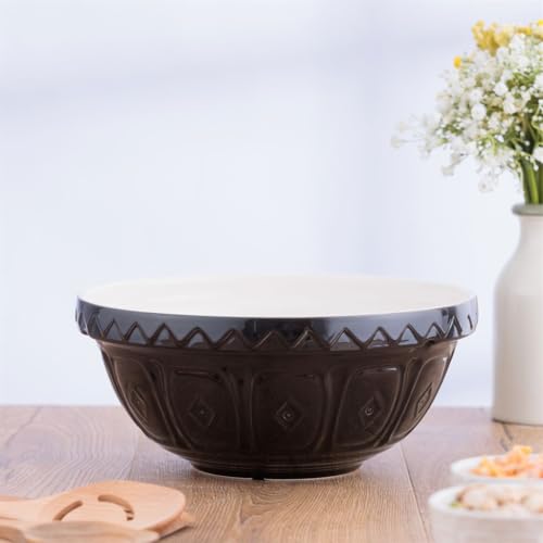 Mason Cash Color Mix Collection S18 (2.85 Qt) Mixing Bowl | Black by Mason Cash - Image 3