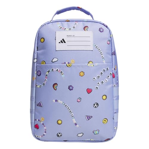Image of adidas Kids Santiago Lunch Bag - Insulated Cooler Lunchbox for Girls & Boys, 8L
