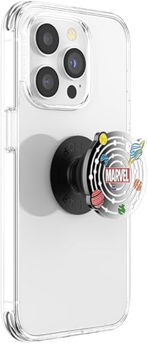 Miniatura 2 de Agarre para teléfono PopSockets con soporte expansible, Marvel PopGrip - Universo esmaltado